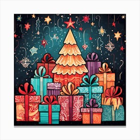 Christmas Tree 17 Canvas Print