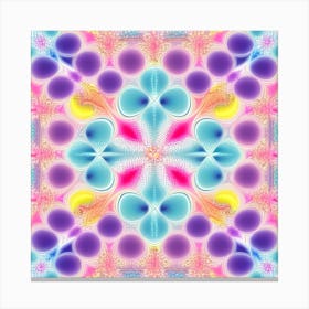 Psychedelic Flower 1 Canvas Print