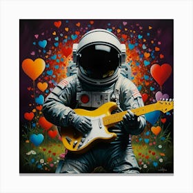 Space love songs Canvas Print