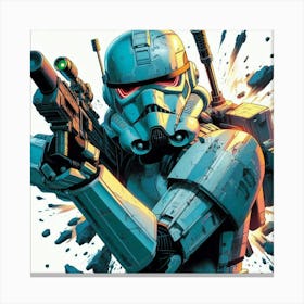Star Wars Stormtrooper 12 Canvas Print