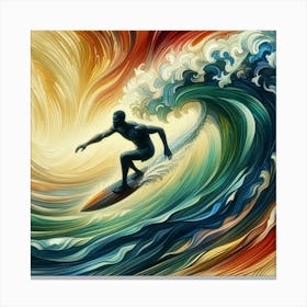 Surfer 2 Canvas Print