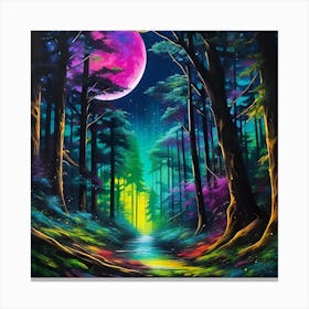 Forest Path Canvas Print