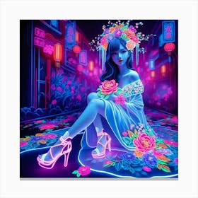 Chinese Girl Canvas Print