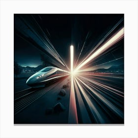 High Speed Train 21 Canvas Print