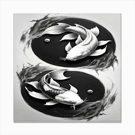 Koi Fish Canvas Print