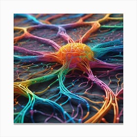 Neuron 63 Canvas Print