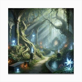 The Mystic Grove Canvas Print