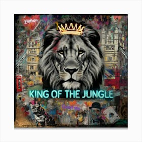 King Of The Jungle 3 Canvas Print