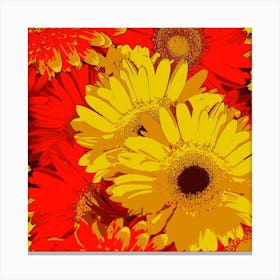 Gerbera Daisies Canvas Print