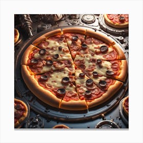 Pizza Canvas Print