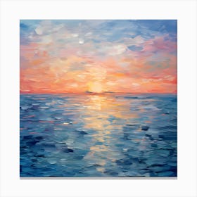 Monet's Enchanted Brushstrokes Canvas Print