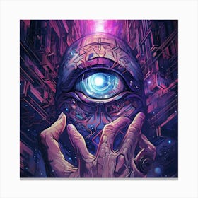 Eye Of The Machine Canvas Print