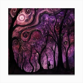 Dark Forest 1 Canvas Print