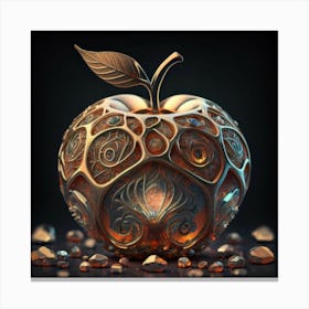 The glass apple an intricate design that adds to its exquisite appeal. 1 Canvas Print