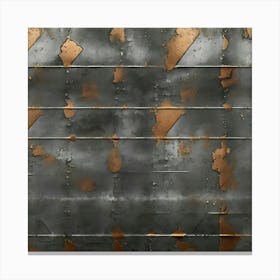 Abstract Grunge Metal Pattern 19 Canvas Print