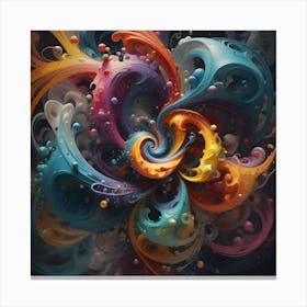 Synthesis 4 Canvas Print