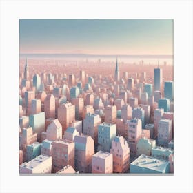 Cityscape 48 Canvas Print