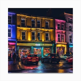 London At Night Canvas Print