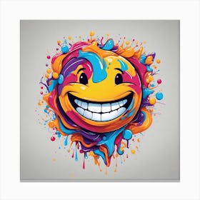 Smiley Face 5 Canvas Print