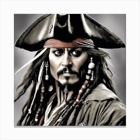 Pirates Of The Caribbean Canvas Print