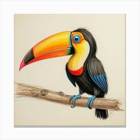 Toucan 70 Canvas Print