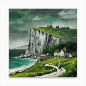 Cliffs Of Dover Canvas Print