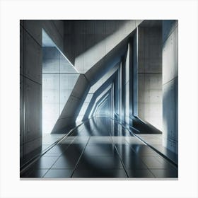 Futuristic Architecture 1 Canvas Print