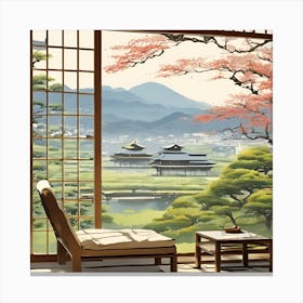 Japanese Garden Canvas Print