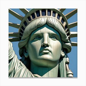 Statue Of Liberty 1 Canvas Print