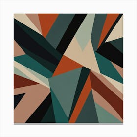 Abstract Geometric Pattern 13 Canvas Print