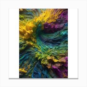 Abstract Painting 1 Canvas Print