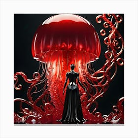 Red Jelly 19 Canvas Print