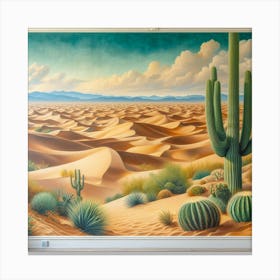 Desert Landscape 2 Canvas Print