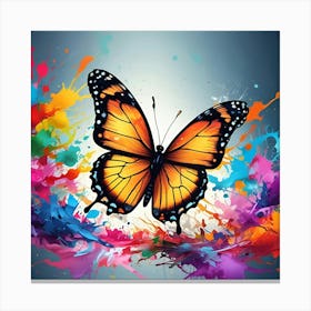 Colorful Butterfly 69 Canvas Print