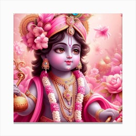 Krishna Canvas Print