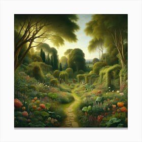 Garden Path 19 Canvas Print