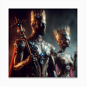 King And Queen 1 Canvas Print