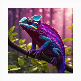 Chameleon Multi 2 Canvas Print