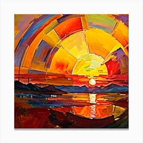 Sunset Canvas Print