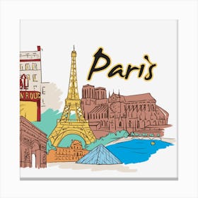 Paris Canvas Print