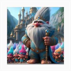 Trolls 2 Canvas Print