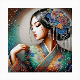 Exotic Beauty Artwork 122 Canvas Print