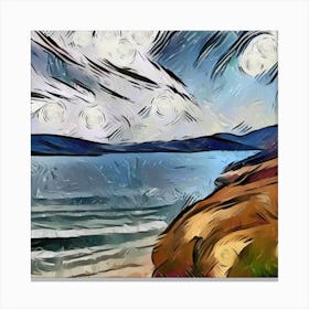 Scottish Highlands Seaside Series 4 Canvas Print