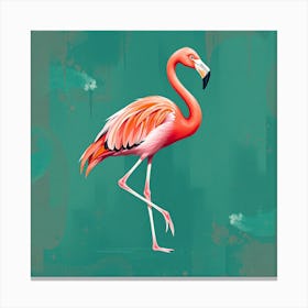 Flamingo 14 Canvas Print