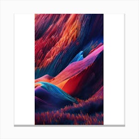 Abstract painting Canvas Print