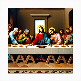 Last Supper 5 Canvas Print