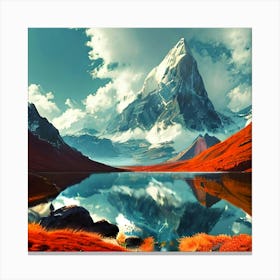 Mountain Landscape 3 Canvas Print