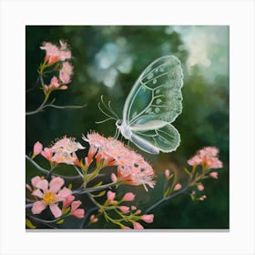 Ethereal Flutter Canvas Print