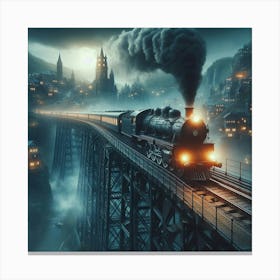 Harry Potter Train Canvas Print