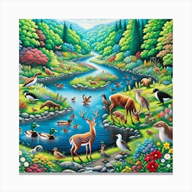 Wildlife Canvas Print